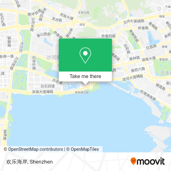 欢乐海岸 map