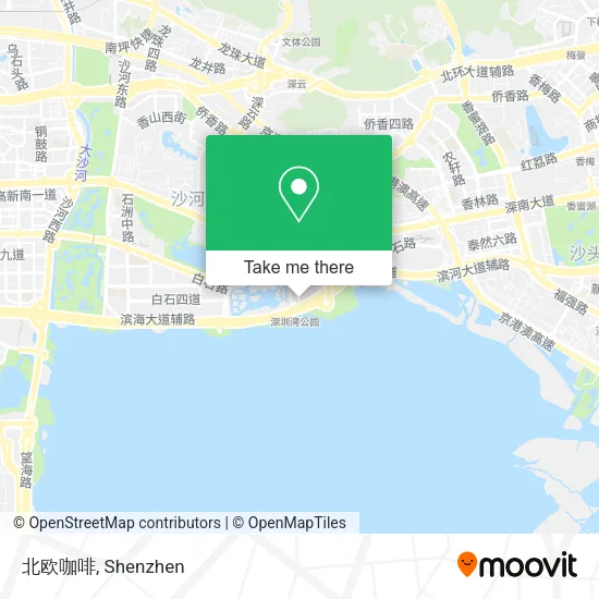 北欧咖啡 map