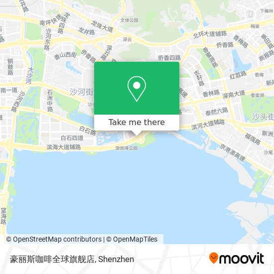 豪丽斯咖啡全球旗舰店 map