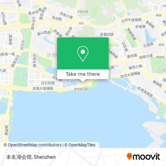未名湖会馆 map