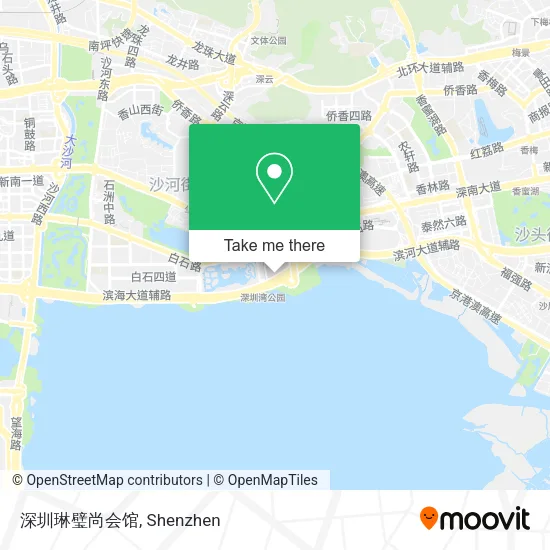深圳琳璧尚会馆 map