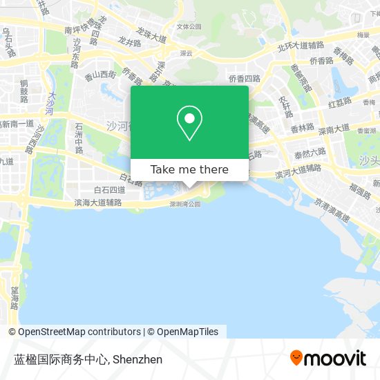 蓝楹国际商务中心 map
