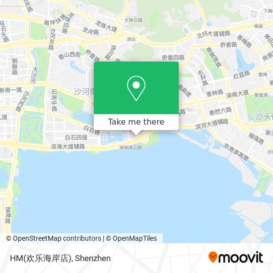 HM(欢乐海岸店) map