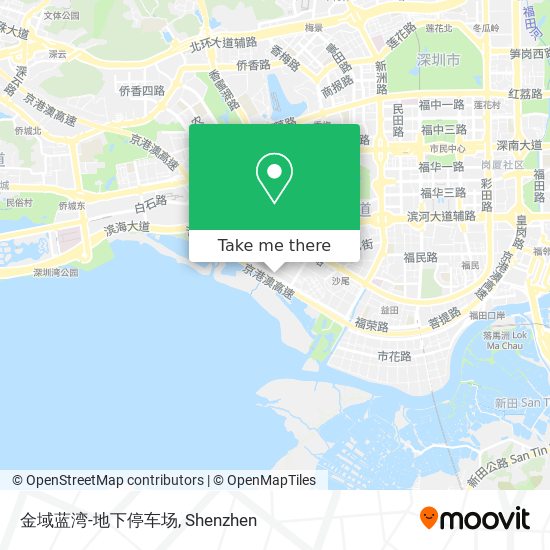 金域蓝湾-地下停车场 map