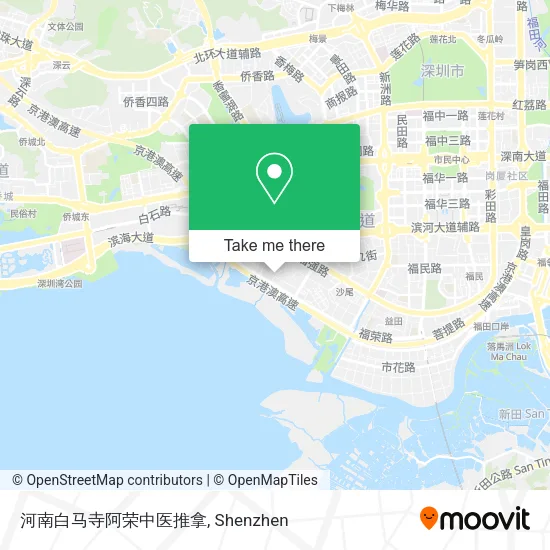 河南白马寺阿荣中医推拿 map