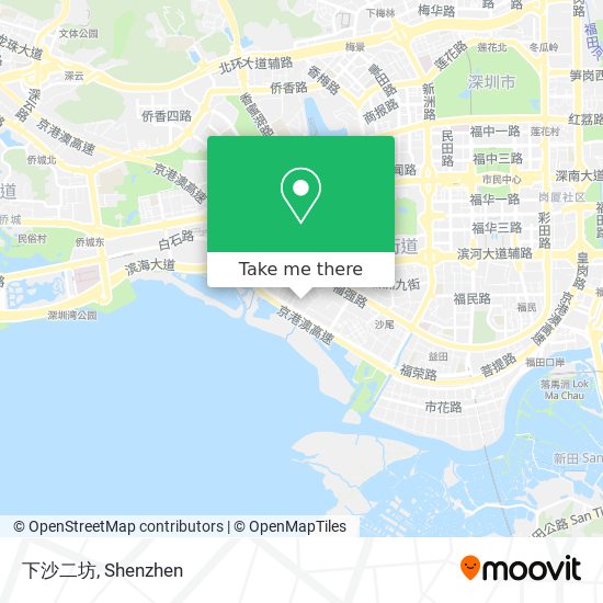 下沙二坊 map