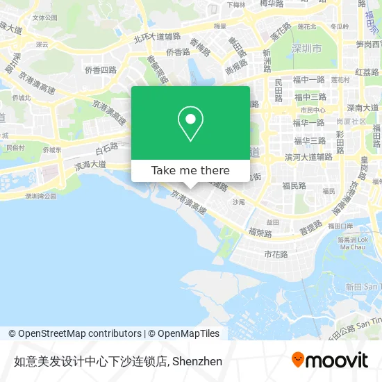 如意美发设计中心下沙连锁店 map