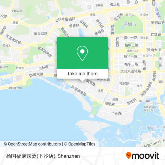 杨国福麻辣烫(下沙店) map