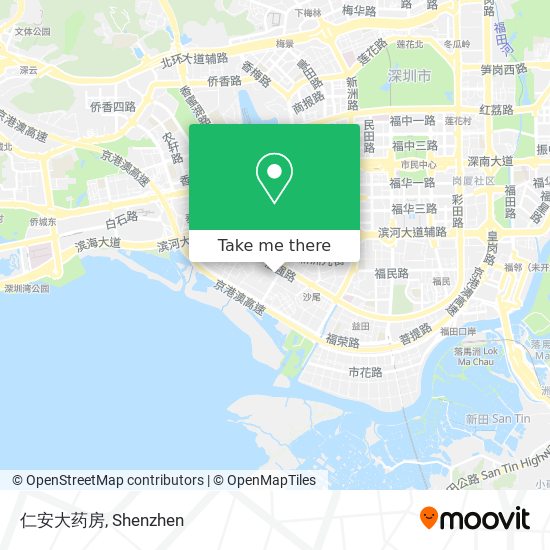 仁安大药房 map