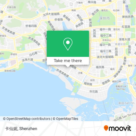 卡仙妮 map