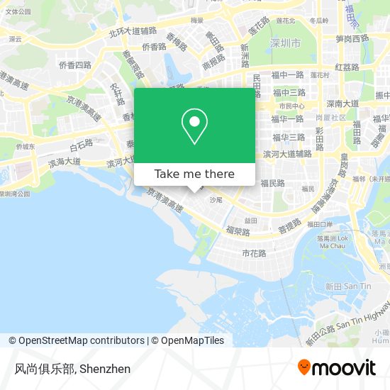 风尚俱乐部 map