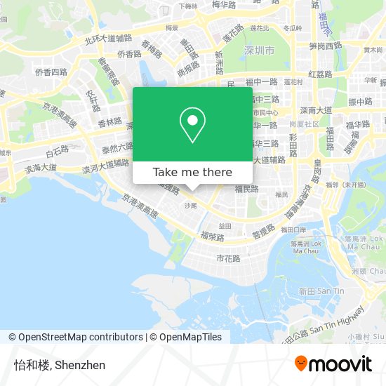 怡和楼 map