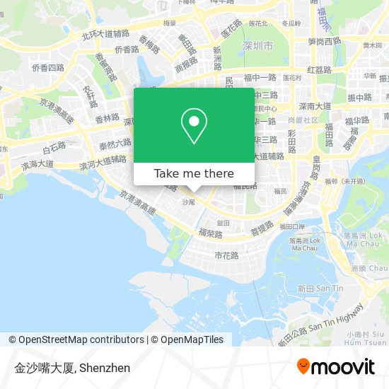 金沙嘴大厦 map