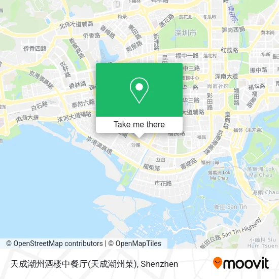 天成潮州酒楼中餐厅(天成潮州菜) map