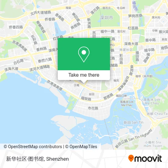新华社区-图书馆 map
