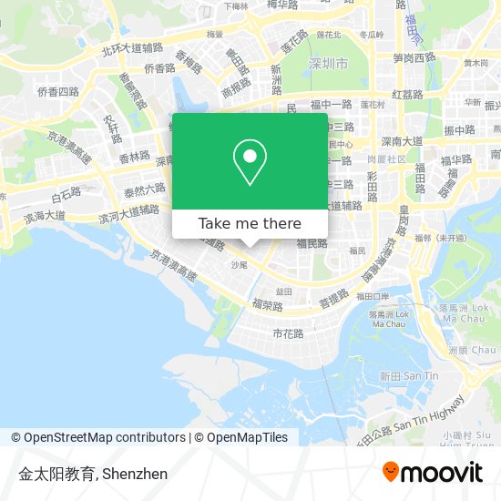 金太阳教育 map