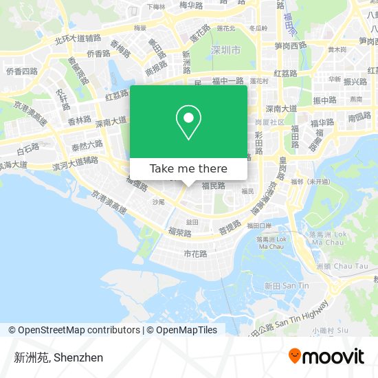 新洲苑 map