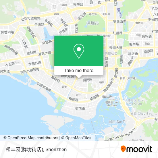 稻丰园(牌坊街店) map