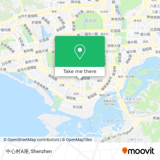 中心村A座 map