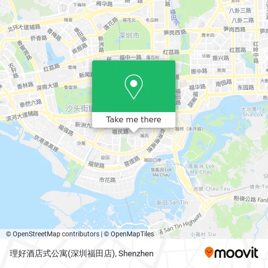 理好酒店式公寓(深圳福田店) map