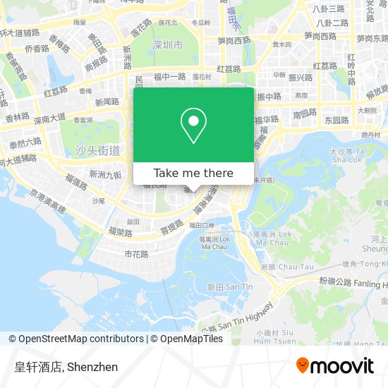 皇轩酒店 map