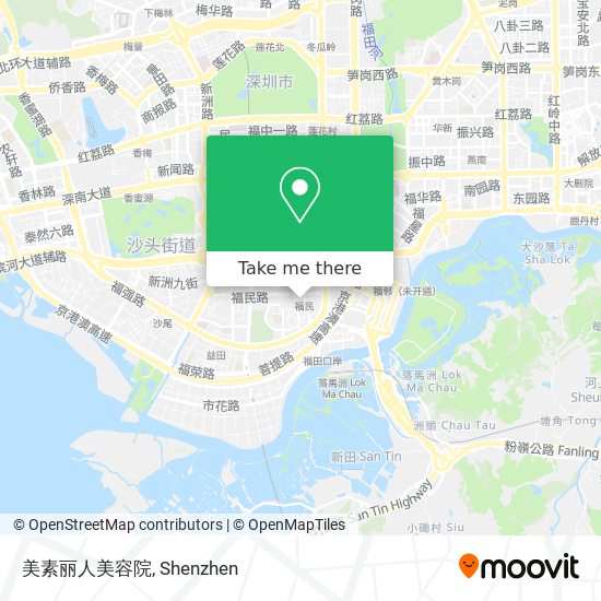 美素丽人美容院 map