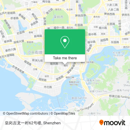 皇岗吉龙一村62号楼 map