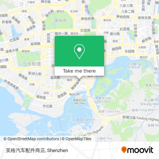 英格汽车配件商店 map