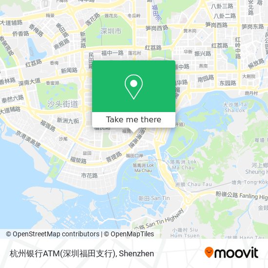 杭州银行ATM(深圳福田支行) map