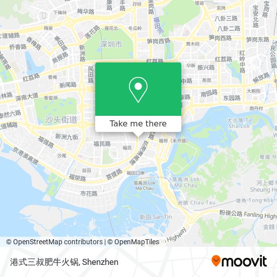 港式三叔肥牛火锅 map