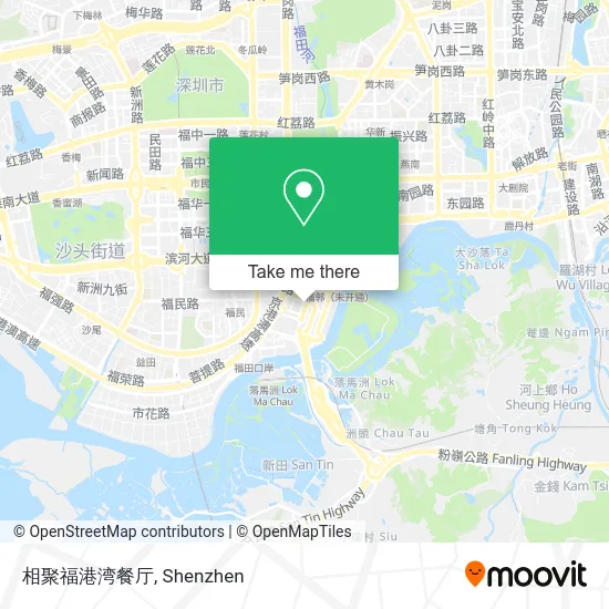 相聚福港湾餐厅 map