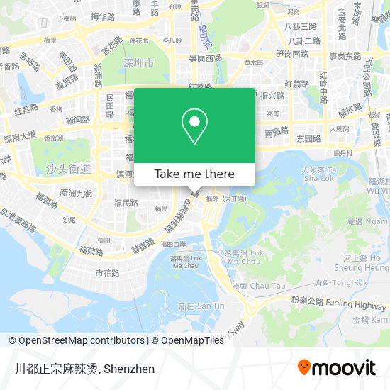 川都正宗麻辣烫 map