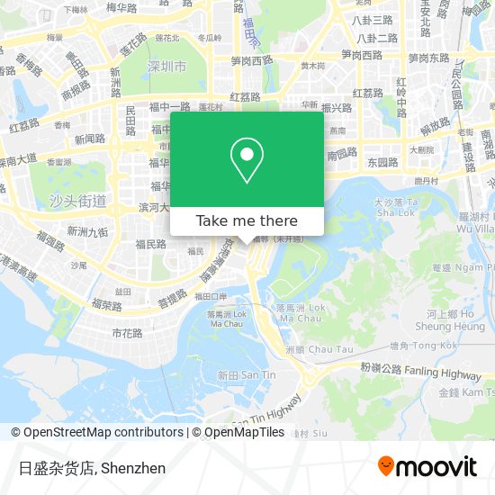 日盛杂货店 map