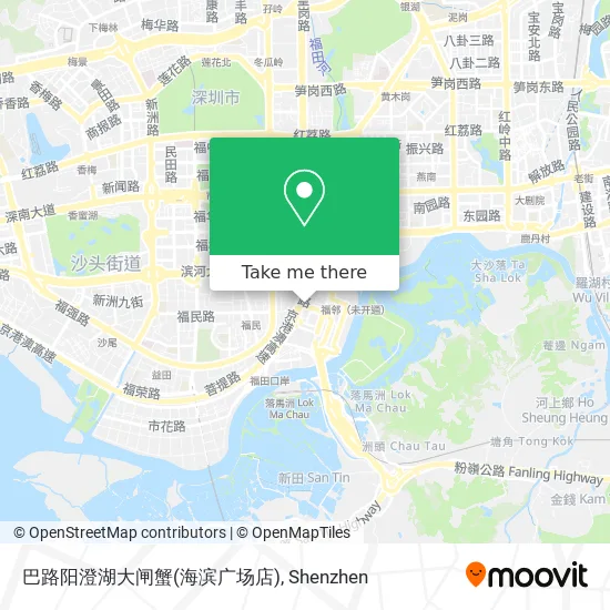 巴路阳澄湖大闸蟹(海滨广场店) map