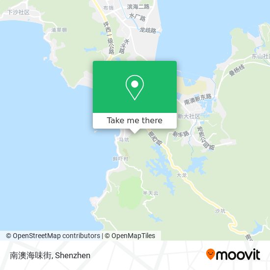 南澳海味街 map