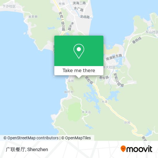 广联餐厅 map