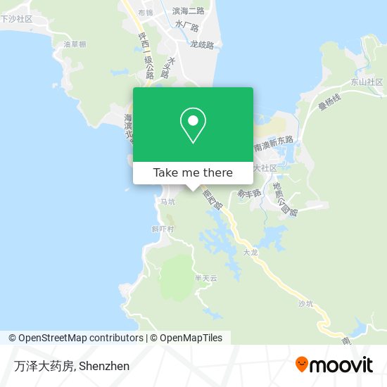 万泽大药房 map
