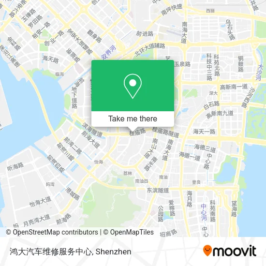 鸿大汽车维修服务中心 map