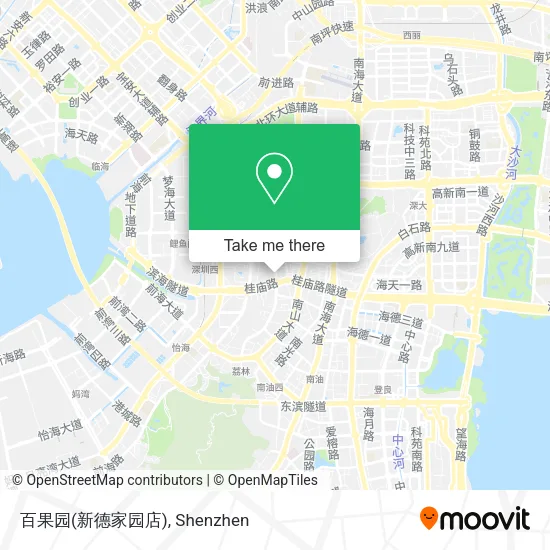 百果园(新德家园店) map
