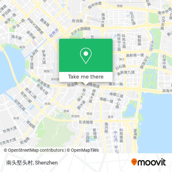 南头墪头村 map