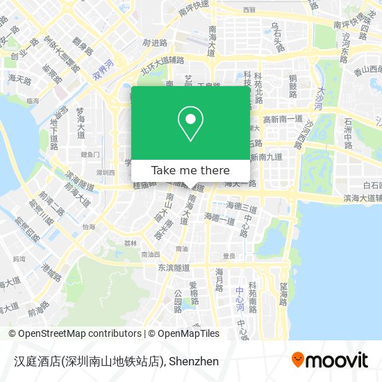 汉庭酒店(深圳南山地铁站店) map