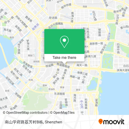 南山学府路荔芳村B栋 map