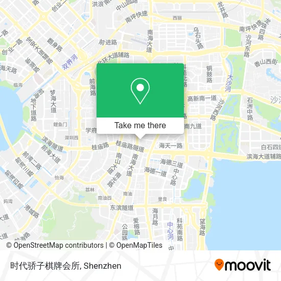 时代骄子棋牌会所 map