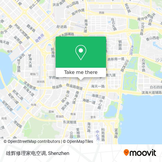 雄辉修理家电空调 map