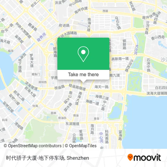 时代骄子大厦-地下停车场 map