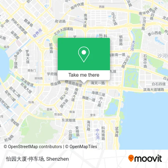 怡园大厦-停车场 map