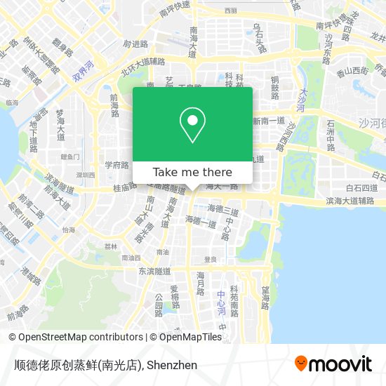 顺德佬原创蒸鲜(南光店) map