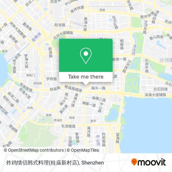 炸鸡情侣韩式料理(桂庙新村店) map