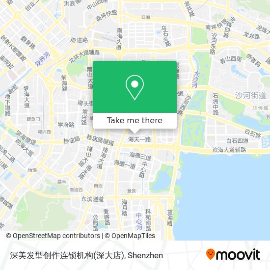 深美发型创作连锁机构(深大店) map
