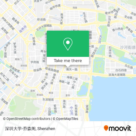 深圳大学-乔森阁 map